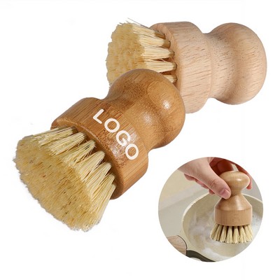 Bamboo Dish Scrub Brush