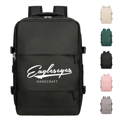 Versatile Travel Backpack with Shoe Compartment