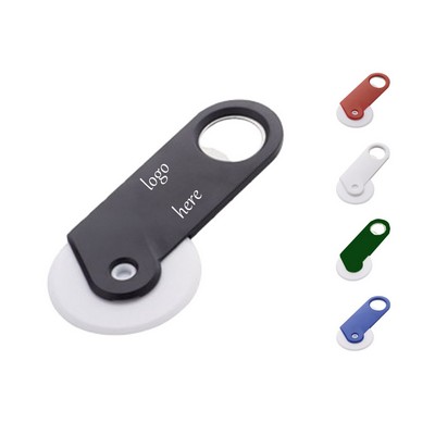 Pizza Cutter with Built-in Bottle Opener