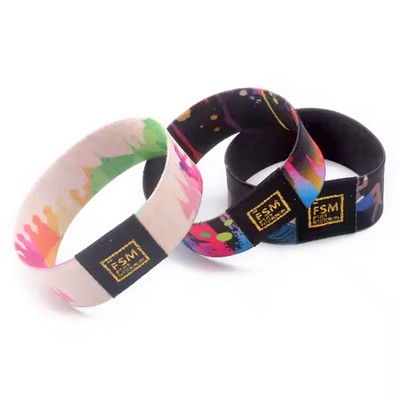 Full Color 3/4 Event Wristbands