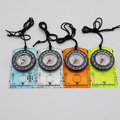 Hiking Compass with Map Scale and Navigation Ruler(Free Shipping)