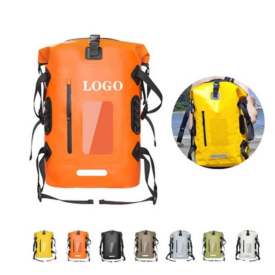 All-Weather Roll Top Backpack