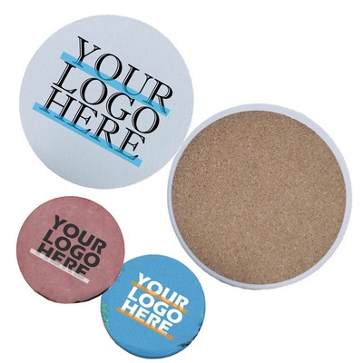 Custom Round Ceramic Coaster