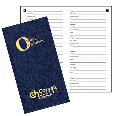 Online Organizer/ Leatherette Cover