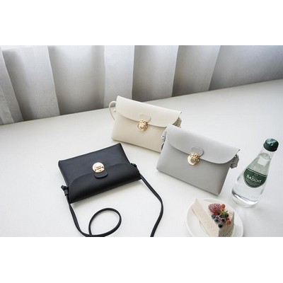 PU Leather Cross Body Bag For Lady
