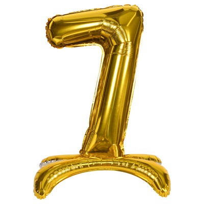Self-Standing Balloon Number "7"