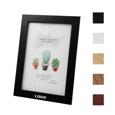 4.8"x6.8" Wood Photo Frame