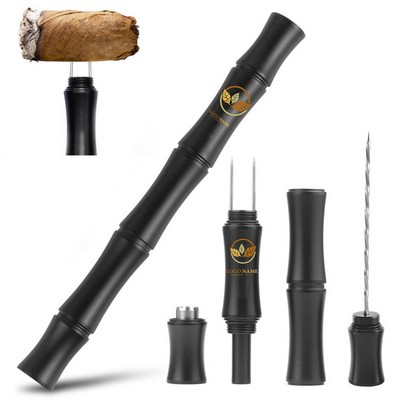 Portable 3-in-1 Cigar Punch Tool Set