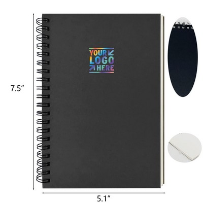 Soft Cover 100 Pages 50 Sheets Spiral Notebook