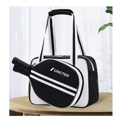 PU Leather Sports Crossbody Large Capacity Gym Bag