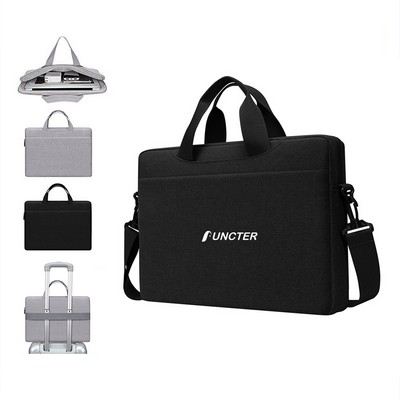 15 Inch Laptop Bag Water Resistant Oxford Laptop Sleeve With Carrying Handle With Shoulder Strap
