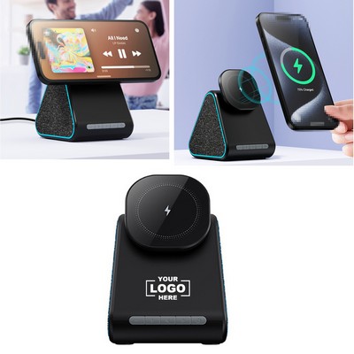 Wireless Charging Speaker Combo