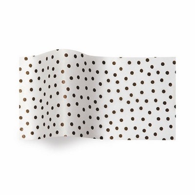 Speckled White Printed Tissue - 20" x 30" - 240 sheets/pkg