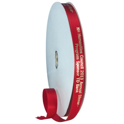 100 Yard Custom Printed Ribbon Roll (5/8" Wide)
