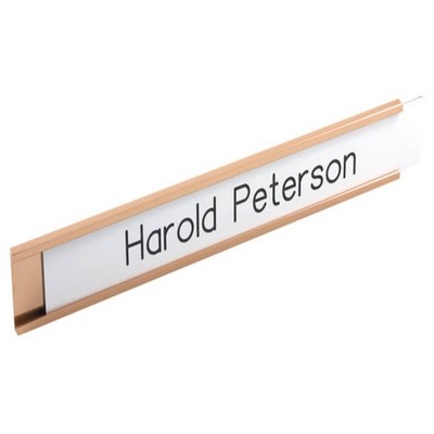 Wall Plate Holder -2" x 10" x 1/8"