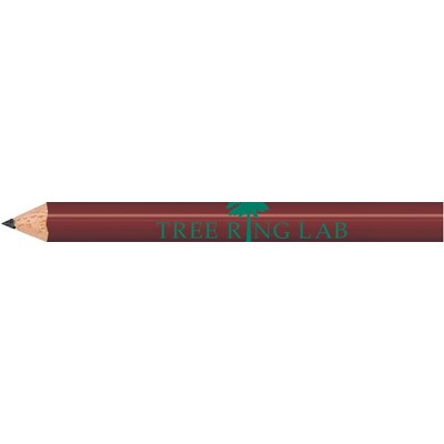 Maroon Round Golf Pencils
