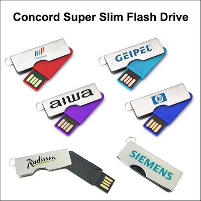 Concord Super Slim Flash Drive - 2GB Memory No Extra Tariff