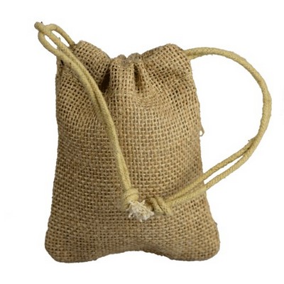 Burlap Jute Bag (3" x4")