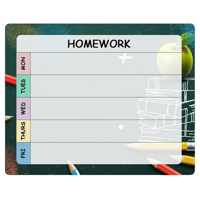 8" x 10" Steel Dry Erase Board