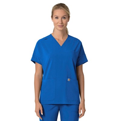 Carhartt Scrubs - Force Cross-Flex - Women's Four-Pocket Oversized Top