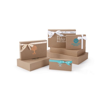 Double Kraft Pop Up Apparel Box (10"x 7"x 1-1/4")