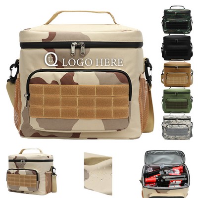 Outdoor Camouflage Waterproof Insulated Cooler Lunch Bag