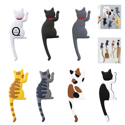 Cat Hook Fridge Magnet Clip