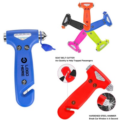 2-In-1 Car Safety Hammer