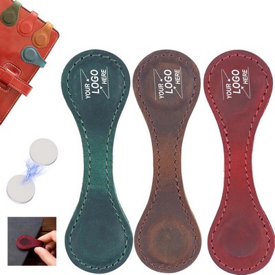Premium Genuine Leather Magnetic Bookmark(Free Shipping)