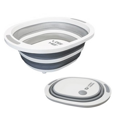 Collapsible Basin And Cutting Board 2 In 1