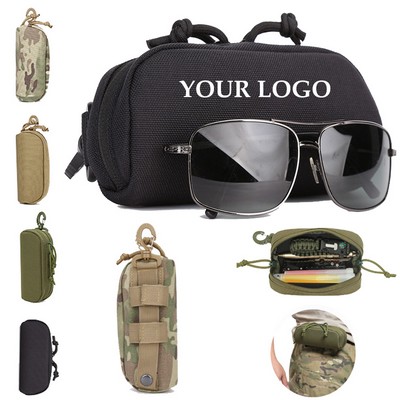 Tactical Glasses Case Molle Sunglasses Pouch