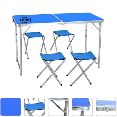 Portable Aluminum Alloy Folding Table.