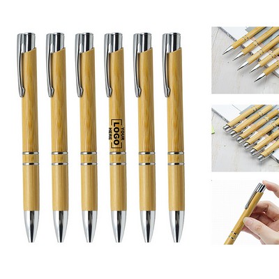 Eco-Friendly Bamboo Log Ballpoint Pen(Free Shipping)