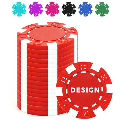 Customizable Casino Chips – Premium Quality, Vibrant Colors
