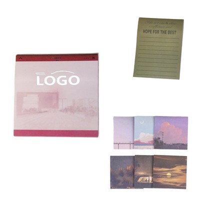 Custom 100 Sheets Sticky Notes Pad