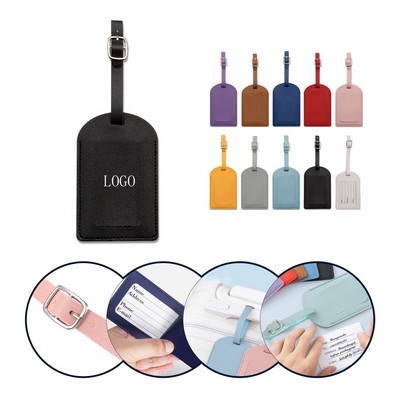 Leather Luggage Tag