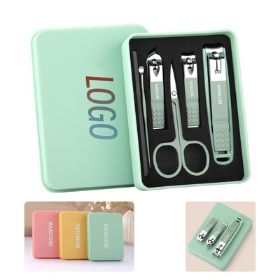 6-in-1 Manicure Set with Nail Clippers and Nail File