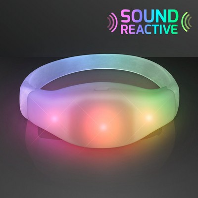 Sound Activated Light Up Multicolor Bracelets - BLANK