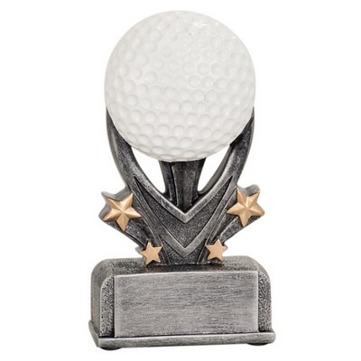 Varsity Sport Resin Golf Award - 7"