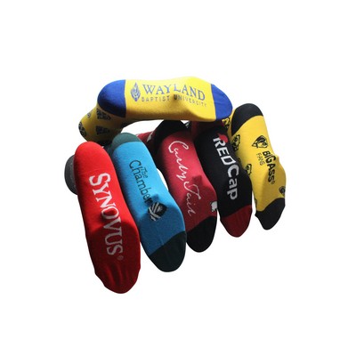 Brand On Sole Of Sock