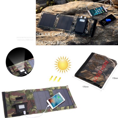 Solar Charging Folding Bag (4.1"x 6.5"x 0.6")