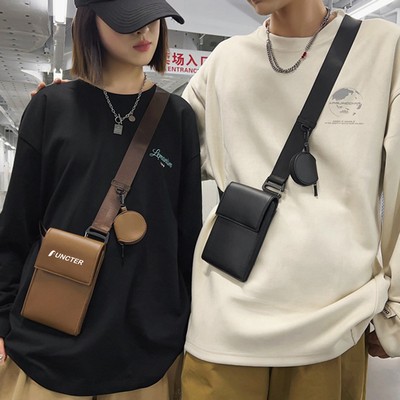 PU Crossbody Cell Phone Purse Crossbody Bags For Women/Men