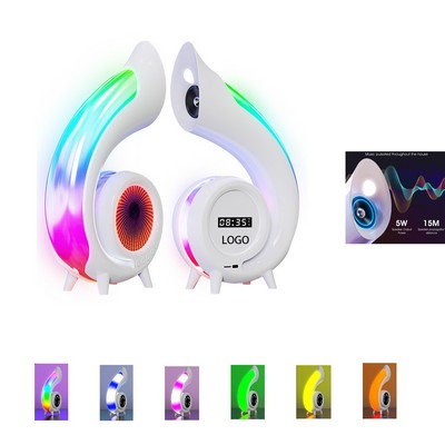Alarm Clock Table Lamp Player