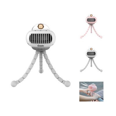 Octopus Leafless Stroller Fan