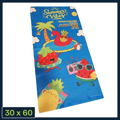 Cooling Towel - 12"w x 34"h - (Full Color Dye Sublimated) | Decorated in the USA