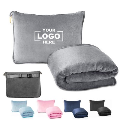 Travel Blanket Pillow