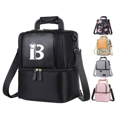 Double Layer Breast Milk Baby Bottle Cooler Bag