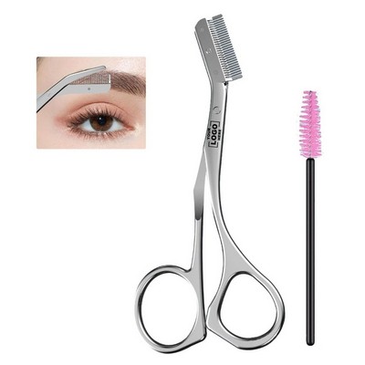 Precision Eyebrow Scissors And Comb Kit.
