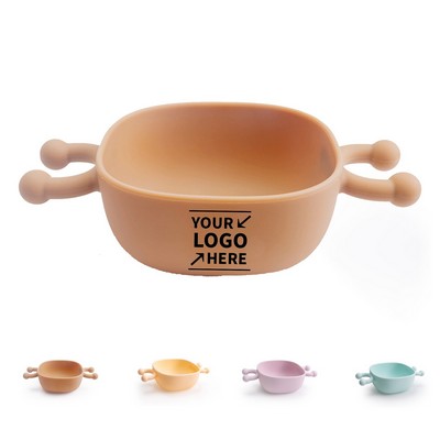 Silicone Baby Sucker Bowl