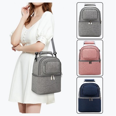 Double Layer Mommy Bag w/ Cooler Compartment